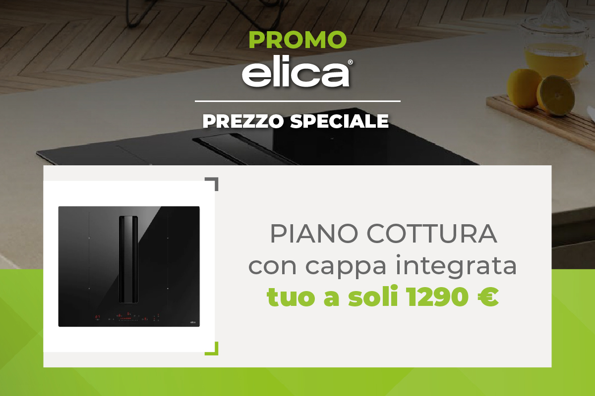 Promo Speciale Cucine 2026 - Offerte Arredamento Cucine Piano Cottura NIKOLTATESLA Elica a prezzo Speciale