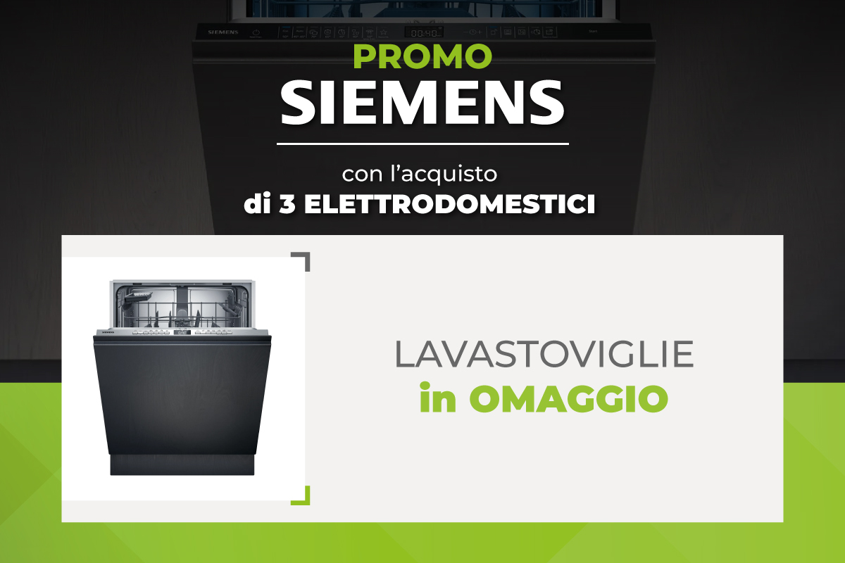Offerta Cucine Arredo3 2026 - Con Cucina completa con elettrodomestici Siemens Lavastoviglie in Omaggio.