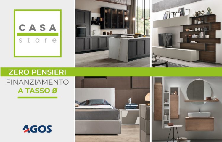 Promozione ZERO PENSIERI - Finanziamento per acquisto arredamenti a tasso 0 - Arredamenti CasaStore Salerno