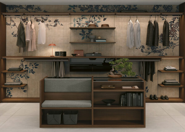 Cabina Armadio Pratico. CasaStore Arredamenti: rivenditori arredamento zona notte e camere da letto Tomasella a Salerno e provincia.