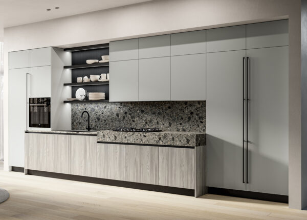 Cucina Lineare Cloe 03 Arredo3. Rivenditori Cucine Arredo3 Salerno e Provincia. CasaStore Arredamenti