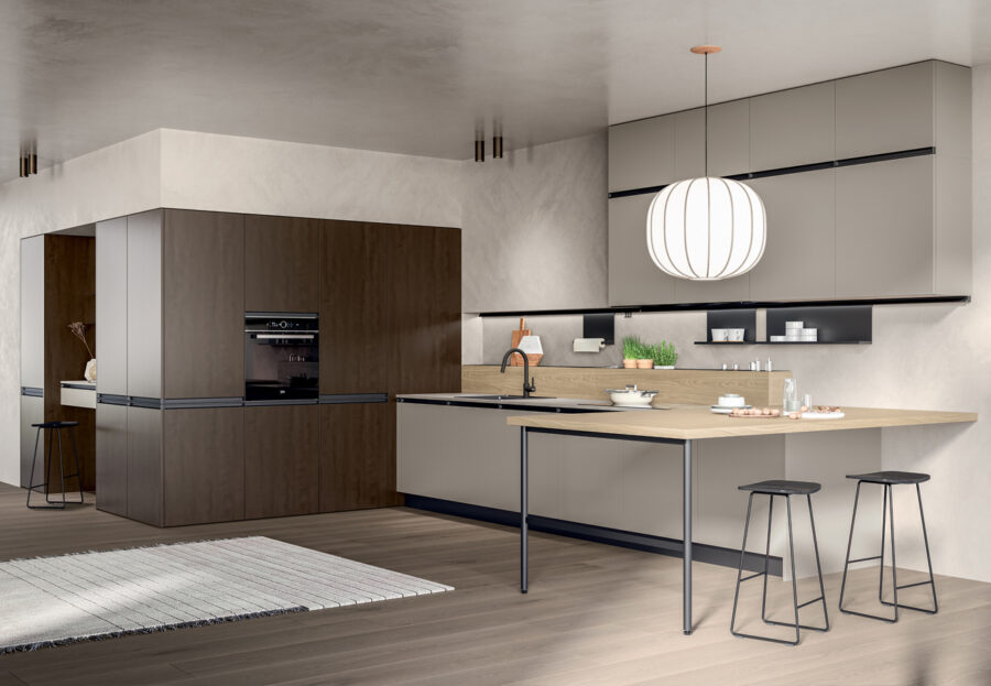 Cucina Kalì 03 Arredo3. CasaStore Rivenditore Cucine Arredo3 a Salerno e provincia.