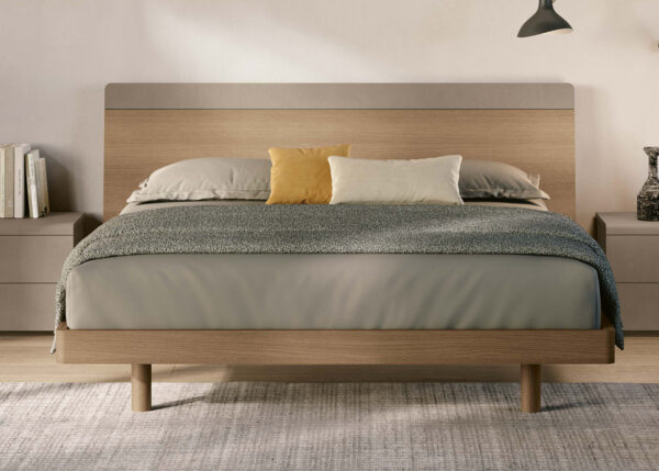 Letto matrimoniale in legno Dylan Tomasella. CasaStore arredamenti è rivenditore Tomasella per Salerno e provincia.