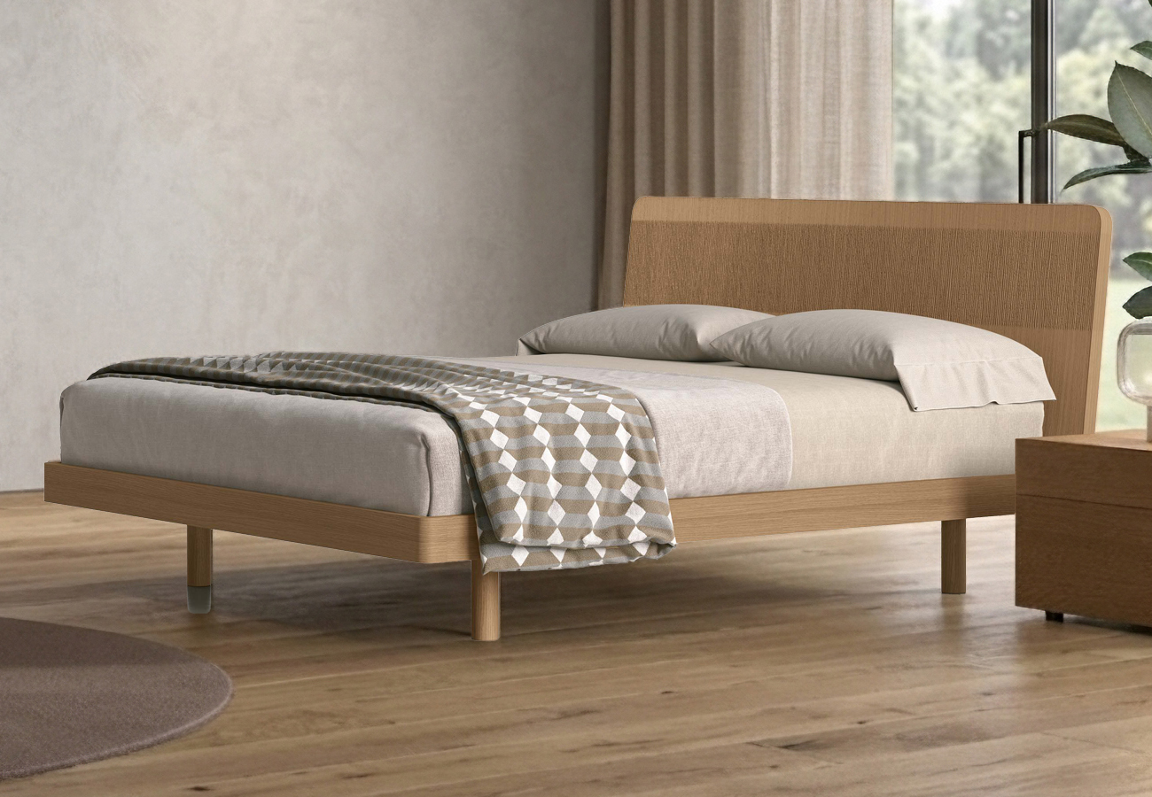 Letto-Frame-Tomasella-Salerno-CasaStore-arredamenti1 Letto matrimoniale in legno Frame Tomasella. CasaStore arredamenti è rivenditore Tomasella per Salerno e provincia.