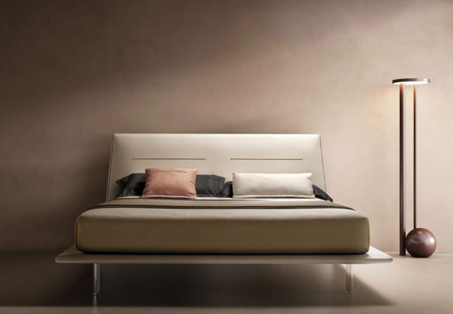 Letto matrimoniale imbottito JT BSIDE by Samoa. Rivenditori Salerno SAMOA Arredamenti CasaStore.