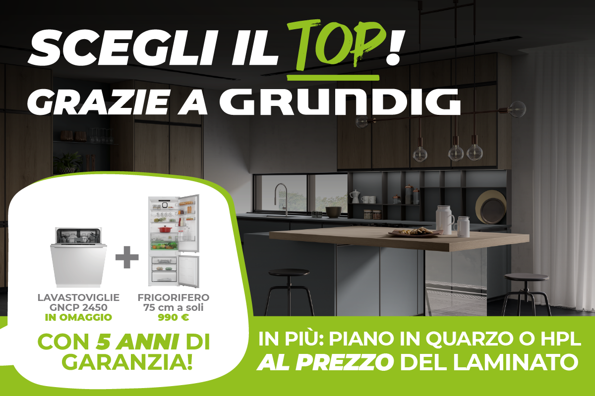 Offerta Speciale Cucine Arredo3 e Grundig - CasaStore Arredamenti Salerno