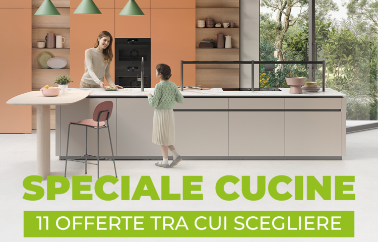 Promo Speciale Cucine 2023 - Offerte Arredamento Cucine Salerno - CasaStore Arredamenti rivenditore ufficiale Arredo3 per Salerno e provincia. Promo Valida fino al 31/12/2023.