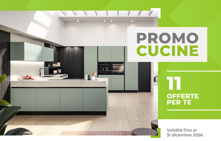 Promo Cucine Arredo3 11 offerte valide fino al 31/12/2026-CasaStore Arredamenti Salerno