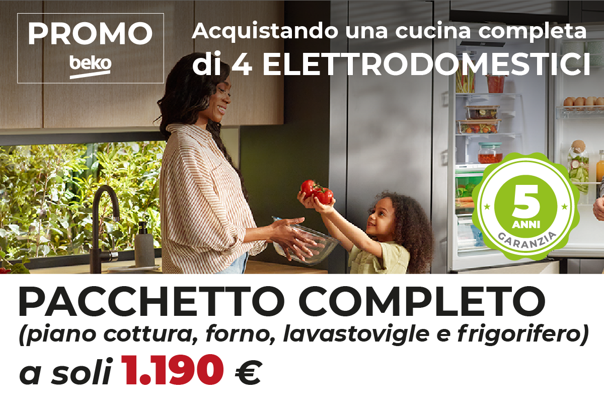 Gruppo elettrodomestici Beko a prezzo speciale.