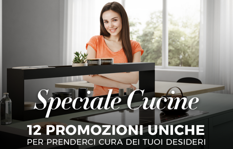 Promo Speciale Cucine 2024 - Offerte Arredamento Cucine Salerno - CasaStore Arredamenti rivenditore ufficiale Arredo3 per Salerno e provincia. Promo Valida fino al 31/12/2024.