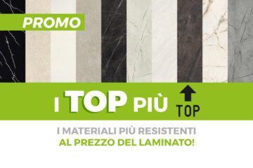 Top premium al prezzo del laminato. Offerta speciale Cucine Arredo3